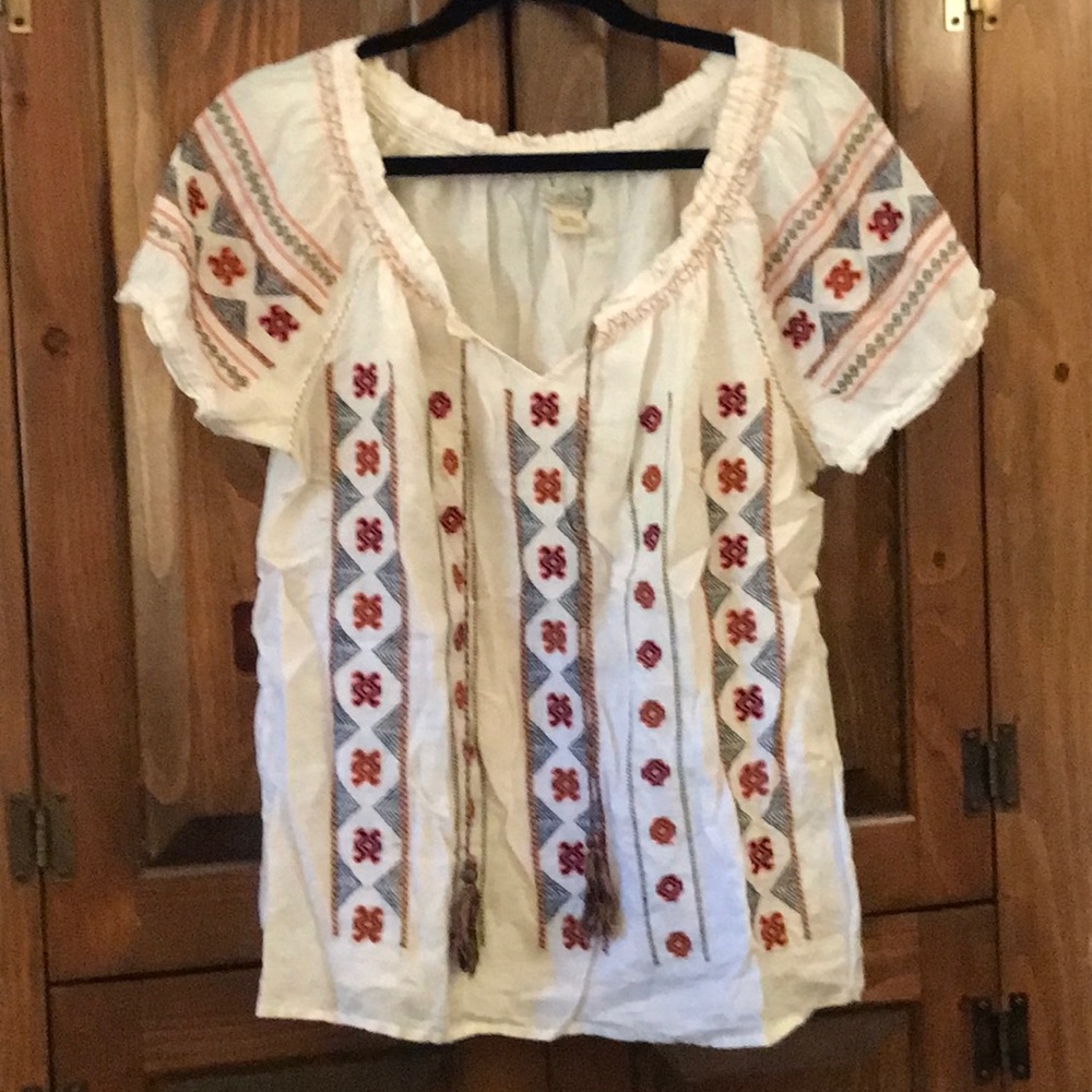 Peasant Style Top